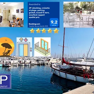 2p Relooking, Croisette Et Plage, Parking Gratuit, Acceuil 5 Stars, Excellent Rapport Qualité Prix Appartement